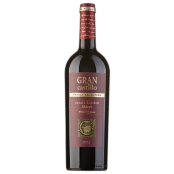 Вино Gran Castillo Family selection Shiraz красное полусухое 0,75 л