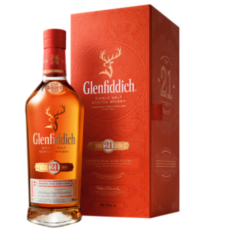 Виски Glenfiddich 21 год 0,75 л в подарочной упаковке
