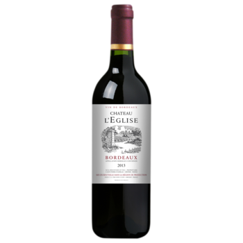 Вино Chateau L'Eglise красное сухое 0,75 л