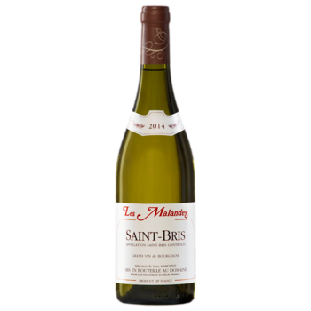 Вино Les Malandes Saint-Bris белое сухое 0,75 л