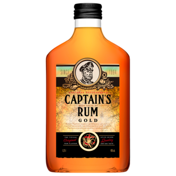 Настойка Captain's Rum Gold 0,25 л