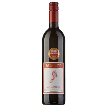 Вино Barefoot Zinfandel красное полусухое 0,75 л