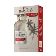 Ром Barcelo Blanco 0,7 л в подарочной упаковке + стакан