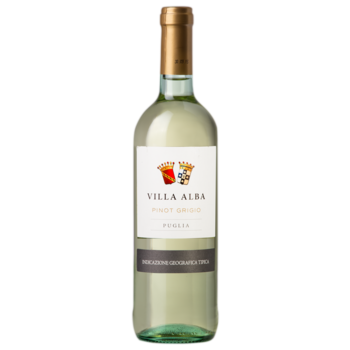 Вино Villa Alba Pinot Grigio белое сухое 0,75 л