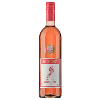 Вино Barefoot White Zinfandel розовое полусладкое 0,75 л
