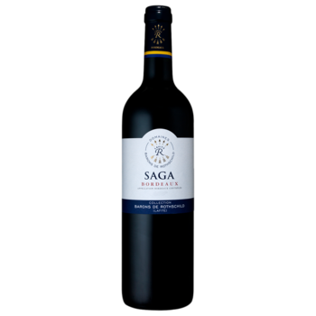 Вино Saga Domaine Barons de Rothschild Bordeaux красное сухое 0,75 л