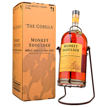 Виски Monkey Shoulder 4,5 л в подарочной упаковке + качели