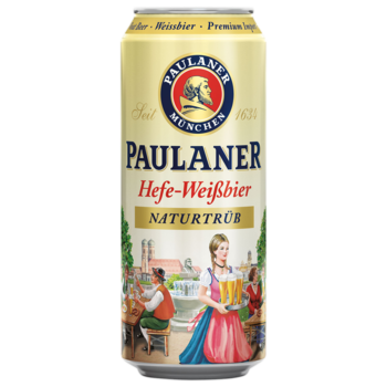 Пиво Paulaner Hefe-Weissbier 0,5 л ж/б