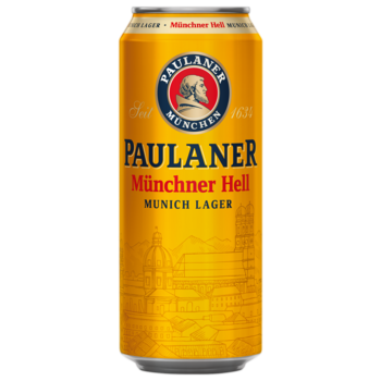 Пиво Paulaner Muenchener Hell 0,5 л ж/б