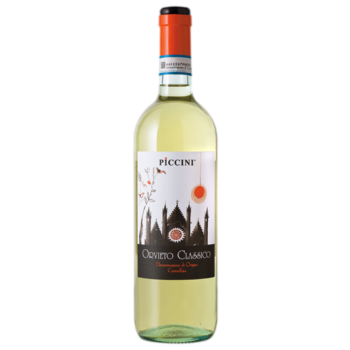 Вино Piccini Orvieto Classico белое сухое 0,75 л